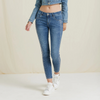 Denim Push Up con Strass