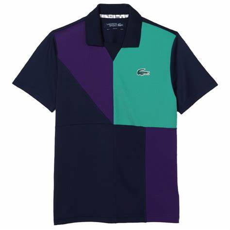 POLO LACOSTE BLU VERDE