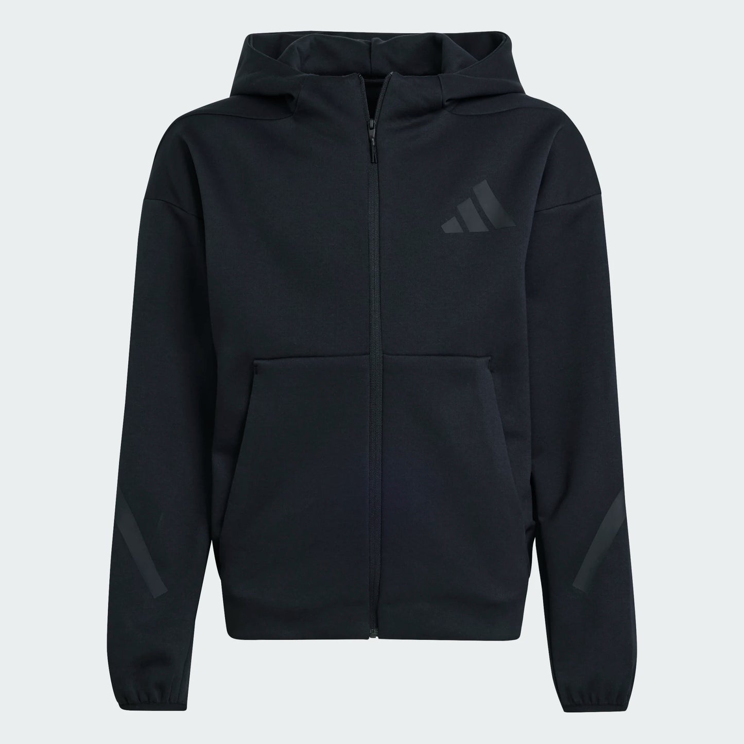 Adidas Junior Z.N.E. Full Zip Hoodie  Junior black/black