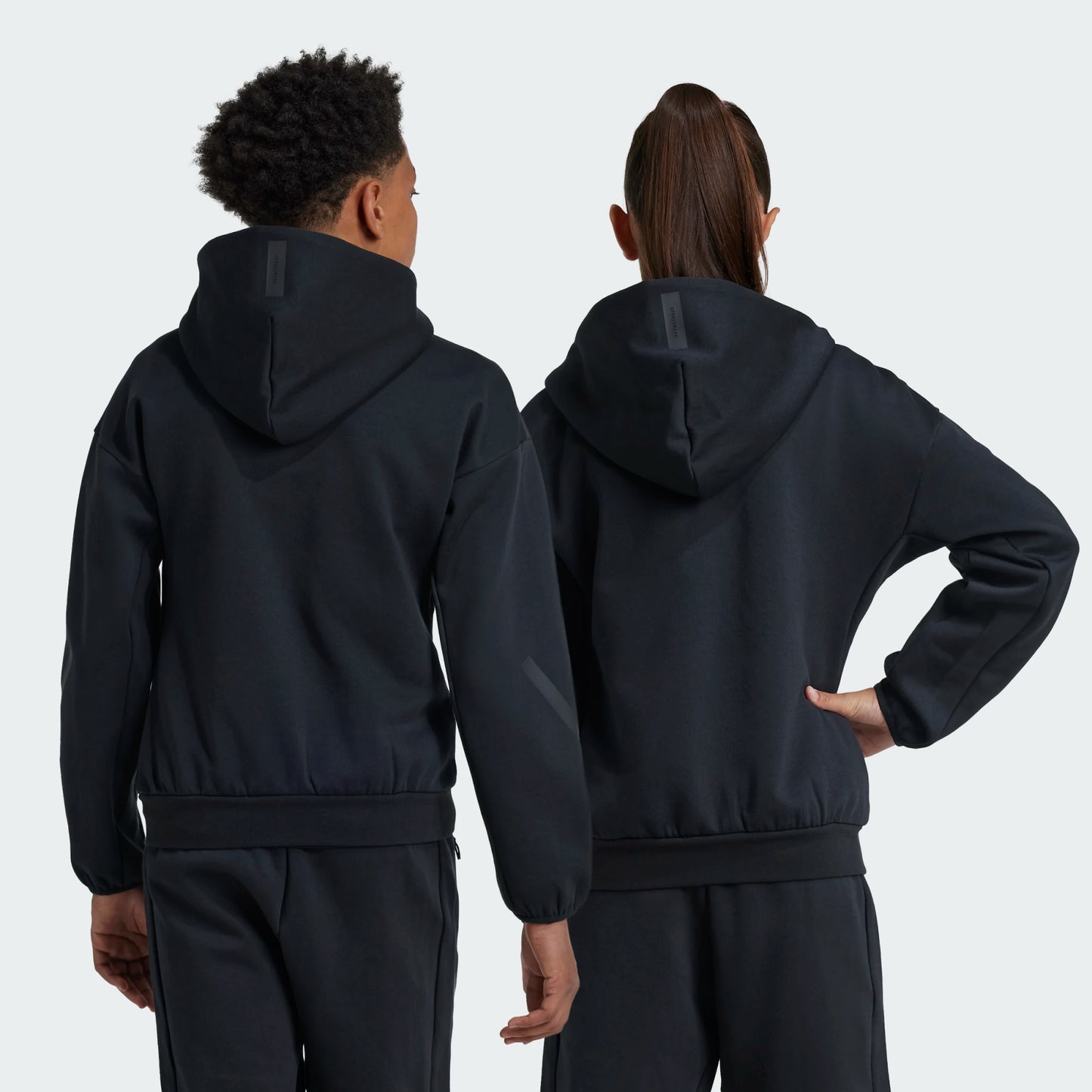 Adidas Junior Z.N.E. Full Zip Hoodie  Junior black/black