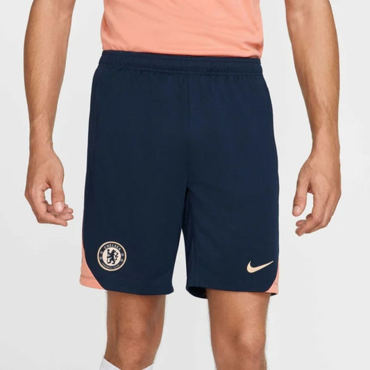 CHELSEA FC UOMO NIKE DRI-FIT STRIKE SHORTS CON ZIP SE