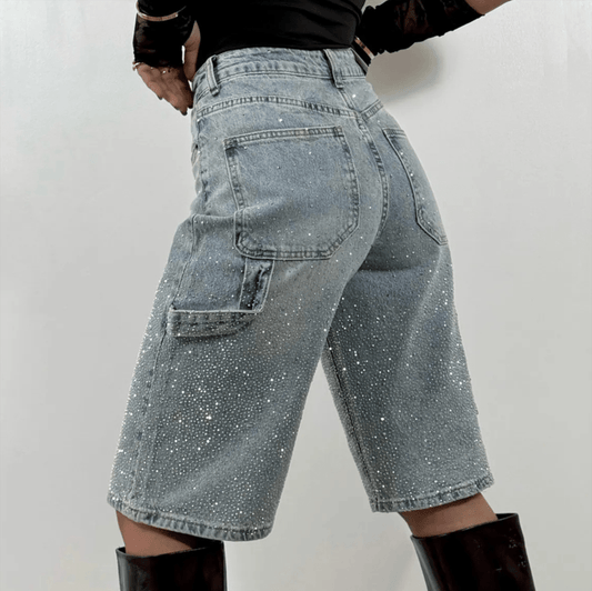 Jorts Donna Primavera/Estate Brillantinato
