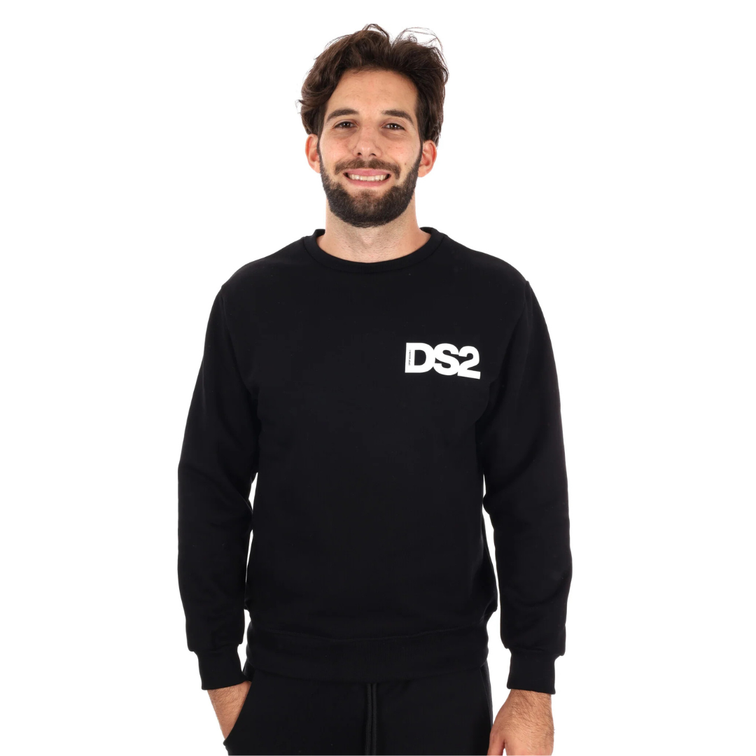 FELPA GIROCOLLO DS2 100% COTONE