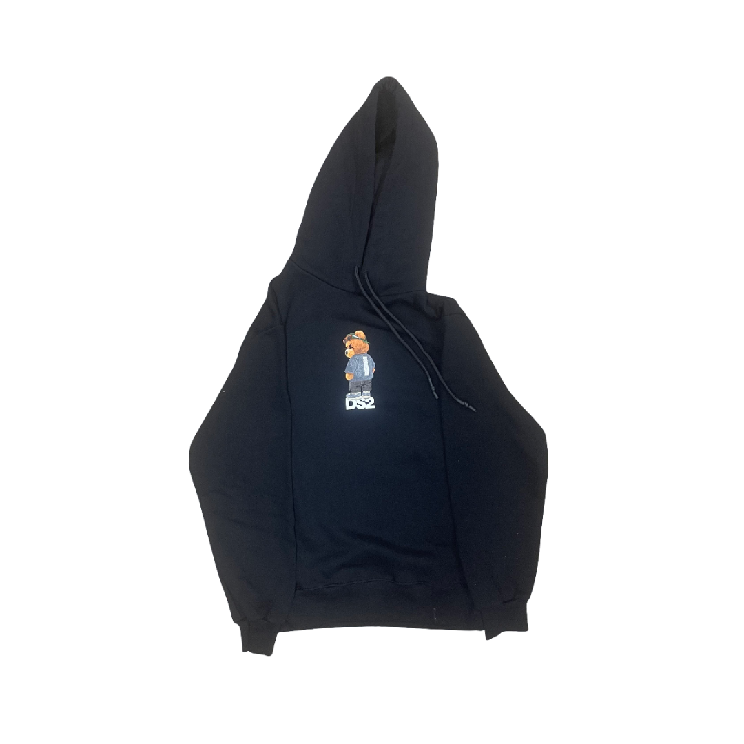 FELPA CON CAPPUCCIO DS2 100% COTONE