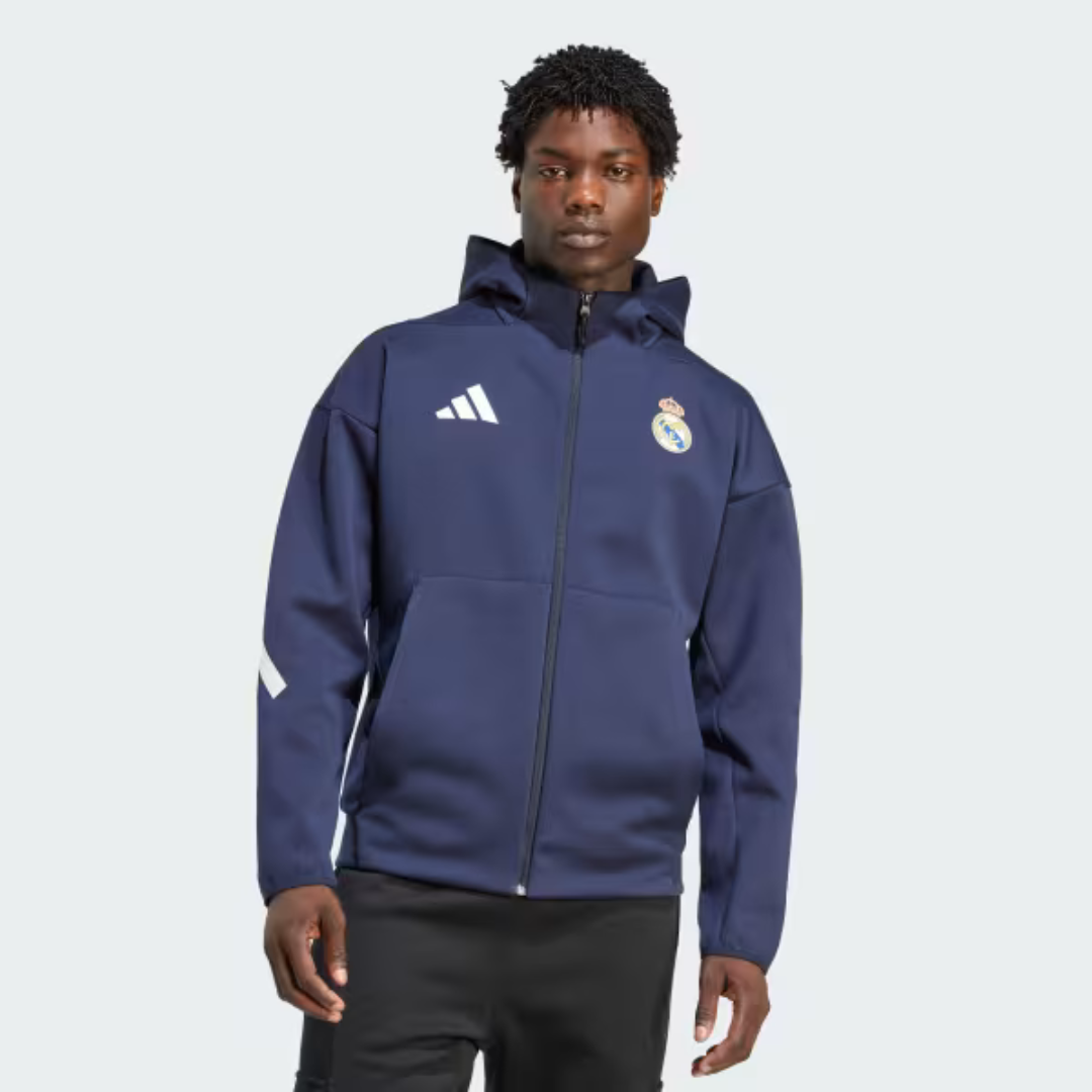 FELPA CON CAPPUCCIO REAL MADRID CF ANTH JKT